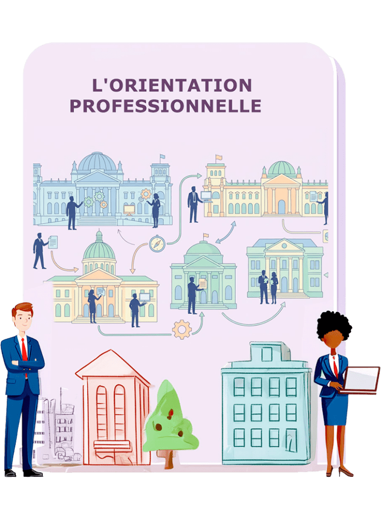 illustration image professionnel avec costard et ordinateur